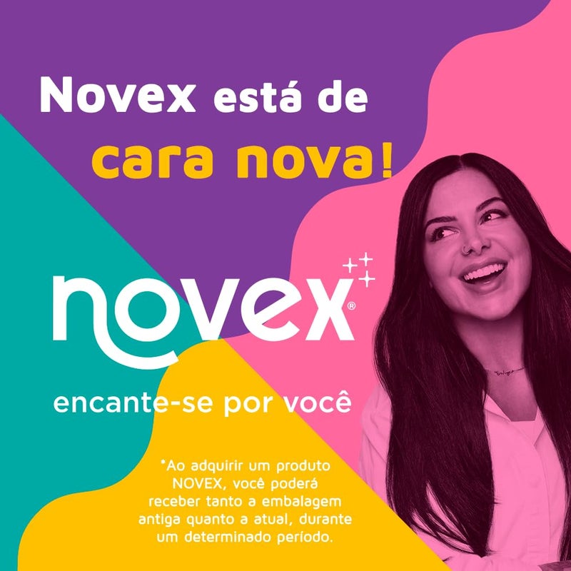 Novex Keratin Recharge Leave in Conditioner - Reconstructive Keratin, Frizz control & Damage Repair - Image 2